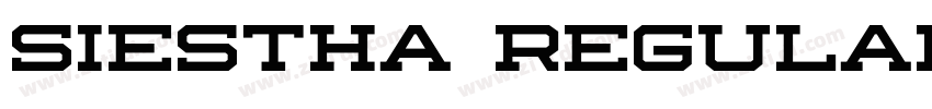 Siestha Regular字体转换 Siestha Regular字体转换